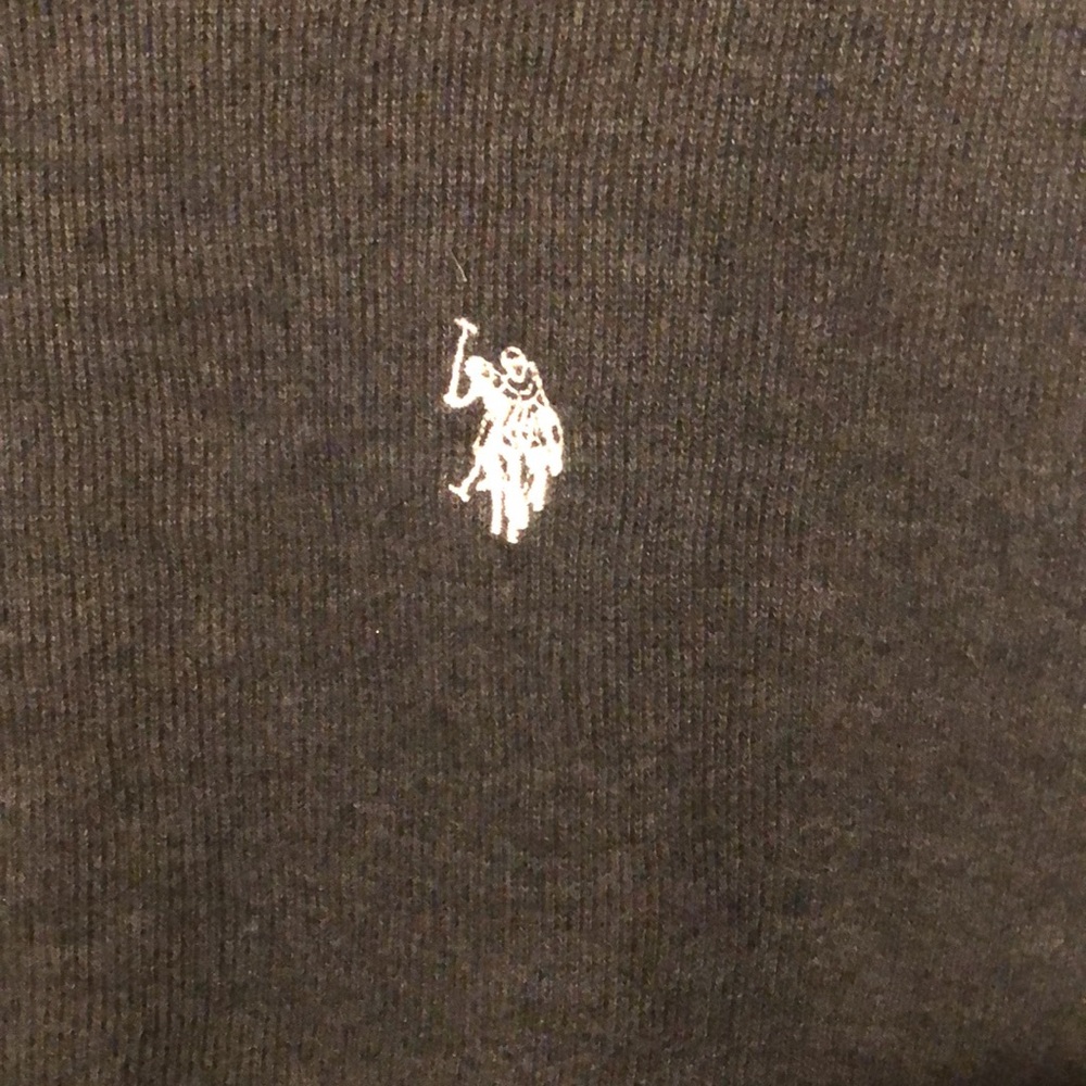 U.S. Polo Assn size small 1/4 zip flatback - Picture 6 of 14